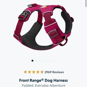 NEW RUFFWEAR Harness Front Range M pink